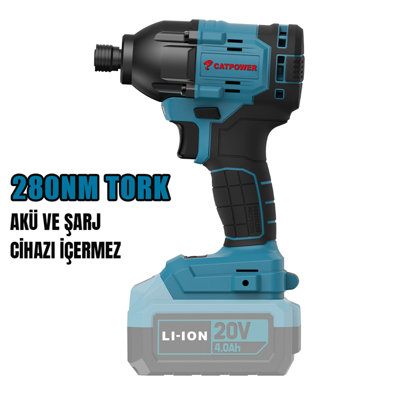 CATPOWER 4222 KÖMÜRSÜZ AKÜLÜ TORKLU VİDALAMA Lİ-İON
