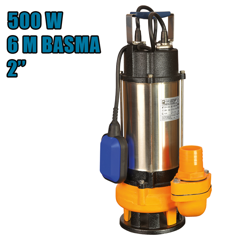 CATPOWER 615 FOSEPTİK KIRICILI DALGIÇ POMPA 0,75 HP