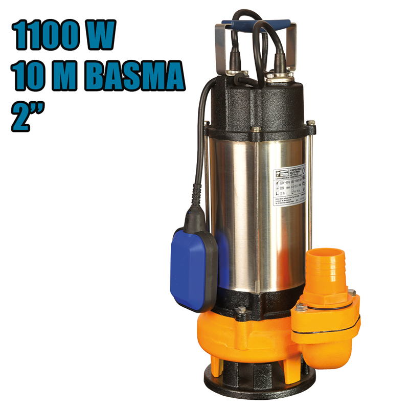 CATPOWER 630 FOSEPTİK KIRICILI DALGIÇ POMPA 1,5 HP