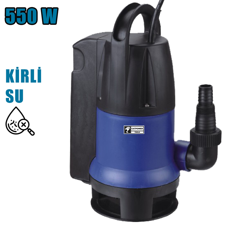 CATPOWER 673 KİRLİ SU DALGIÇ POMPA 750W