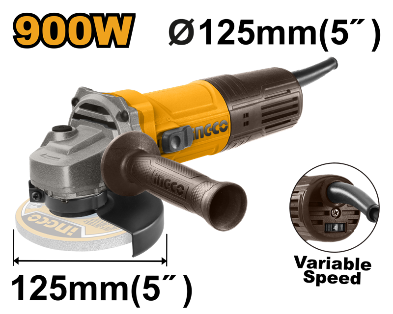 Avuç Taşlama 125 MM 900 Watt