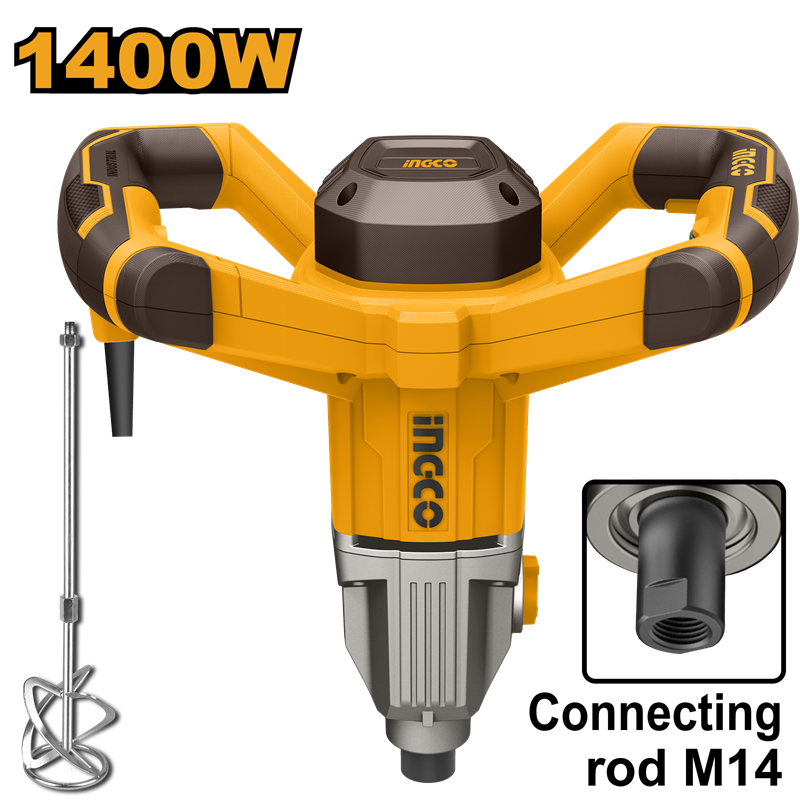 Endüstriyel Elektrikli Boya Karıştırıcı 1400W