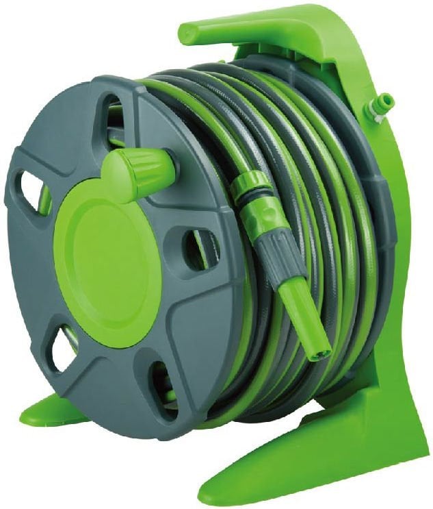 HORTUM SETİ DUVAR MONTELİ TAMBUR 15mt 1/2''