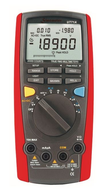 UNIT UT71A DİJİTAL TRUE RMS MULTİMETRE