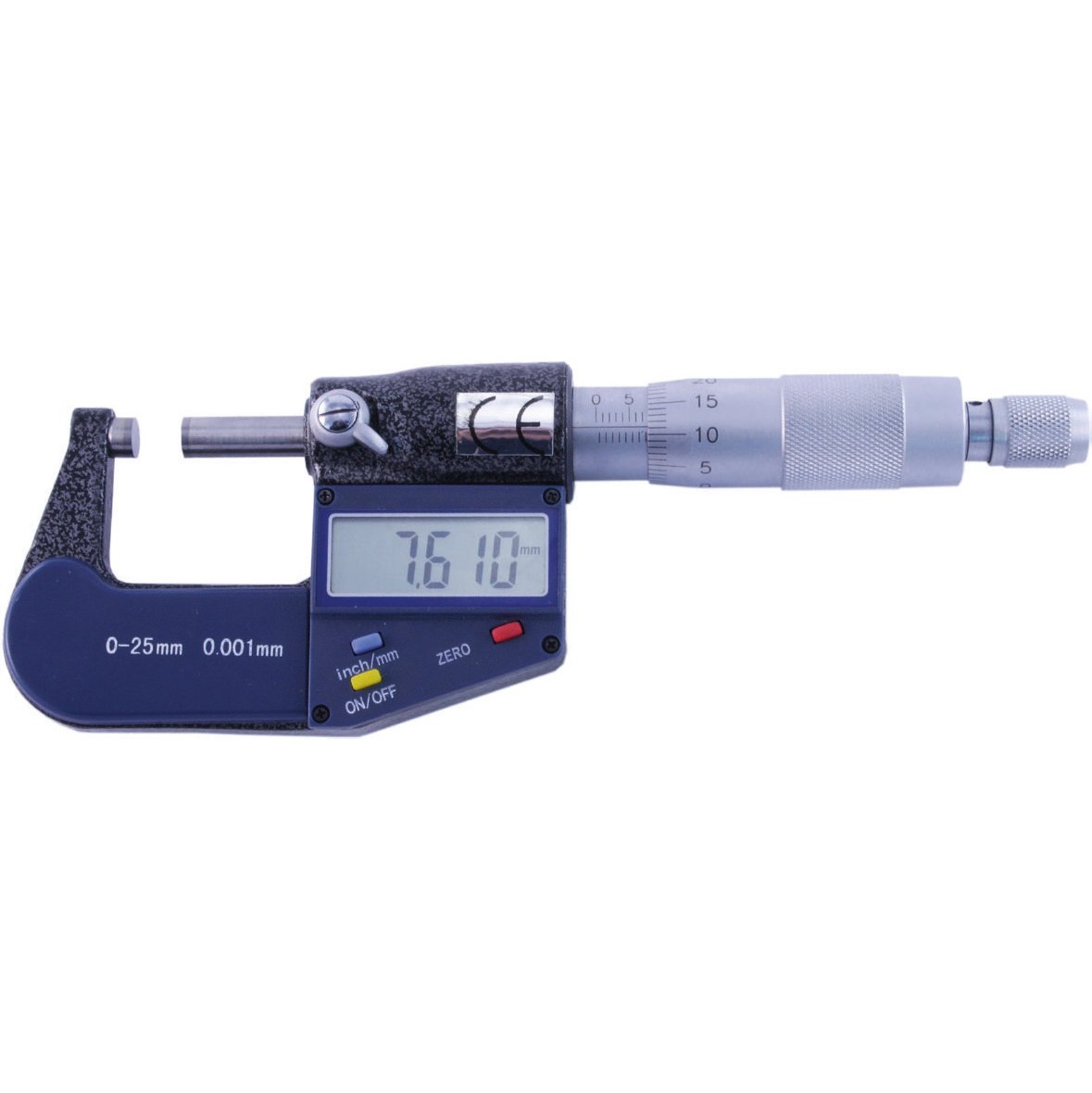 PLD 0-25mmx0.001 EKONOMİK TİP DİJİTAL MİKROMETRE