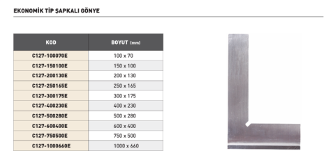 PLD 100x70mm EKONOMİK TİP ŞAPKALI GÖNYE
