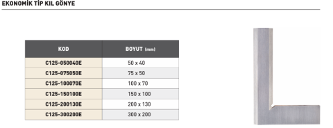 PLD 100x70mm EKONOMİK TİP KIL GÖNYE