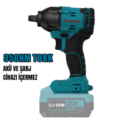 KÖMÜRSÜZ AKÜLÜ SOMUN SIKMA VE TORKLU VİDALAMA 1/2''  20V Lİ-İON