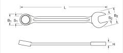 KOMBİNE ANAHTAR 22 mm