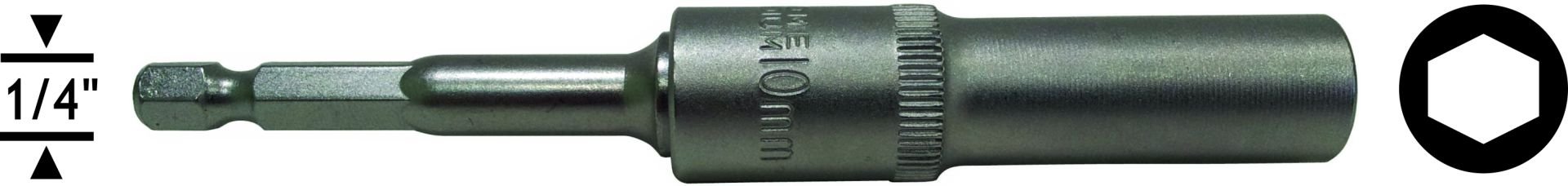 BITS SOMUN ADAPTÖRÜ 1/4''x115x8 mm