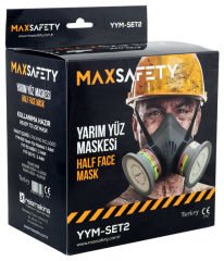 YARIM YÜZ MASKESİ SETİ YYM - 100+YYF - 110+YYF - 120