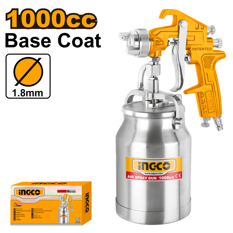 Boya Tabancası 1000CC Alttan Depo