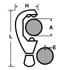 PASLANMAZ ÇELİK BORU KESİCİ 1/8 - 1.3/8''
