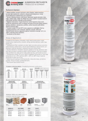 MEMOCHEM Epoksi Kimyasal Dübel 410 ML