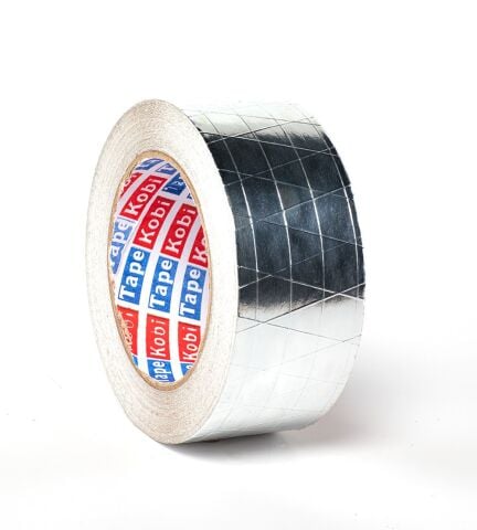 Kobitape Alüminyum Folyo Bant TAKVİYELİ 48mm*25m ( 6 lı )
