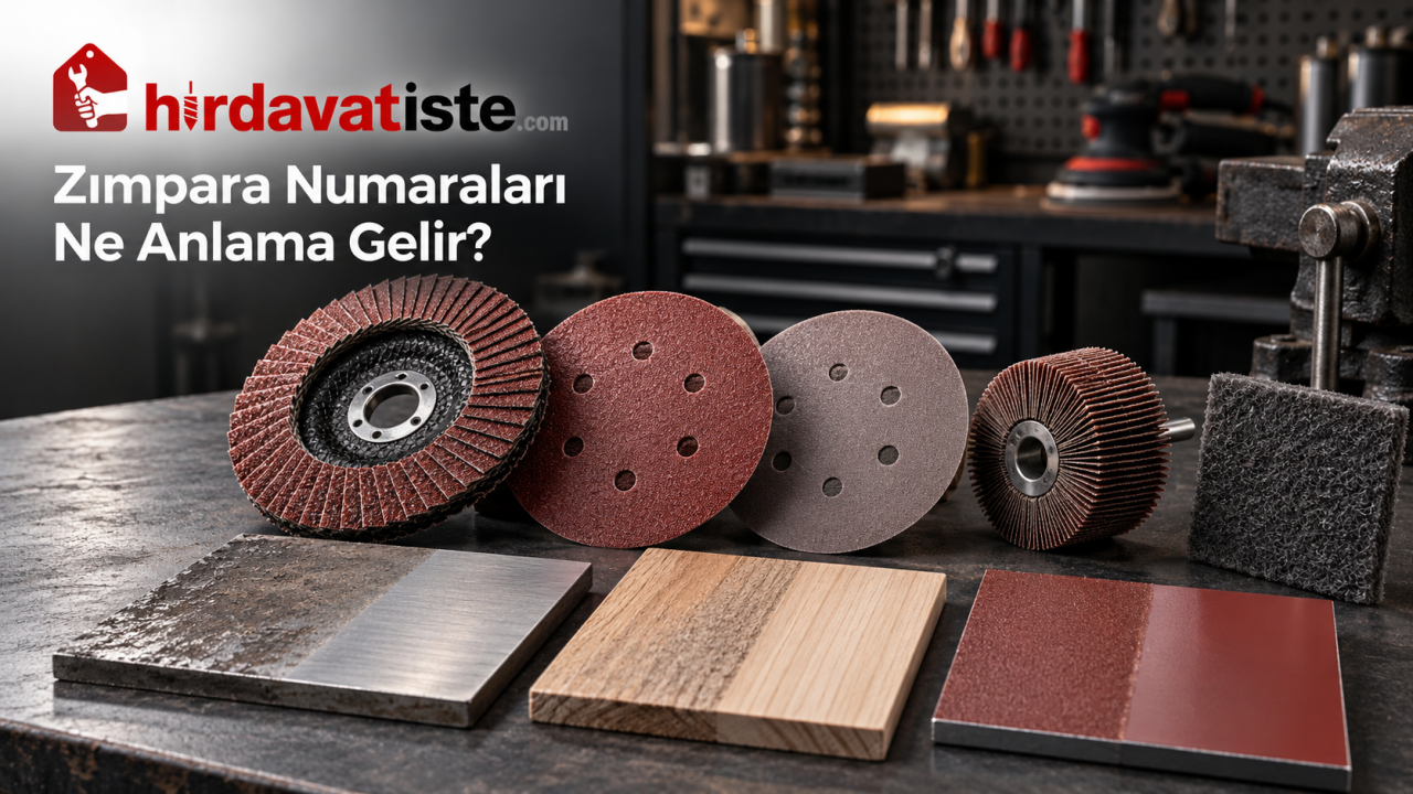 Zımpara Numaraları Ne Anlama Gelir? 40, 60, 80, 120, 180, 240 ve 400 Kum Kullanım Rehberi