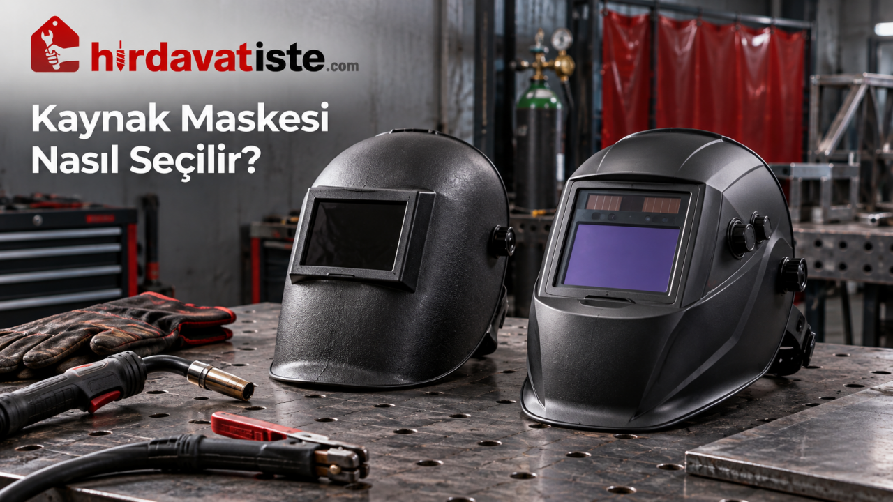 Kaynak Maskesi Nasıl Seçilir? DIN Değeri, Otomatik Kararan ve Klasik Maske Farkları