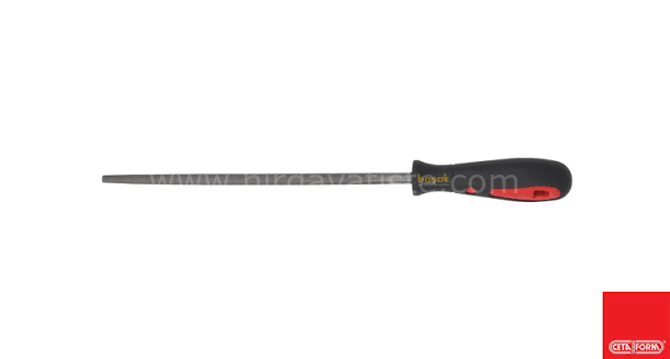 Ceta Form J57-208H 200 mm Orta Diş Yuvarlak Eğe