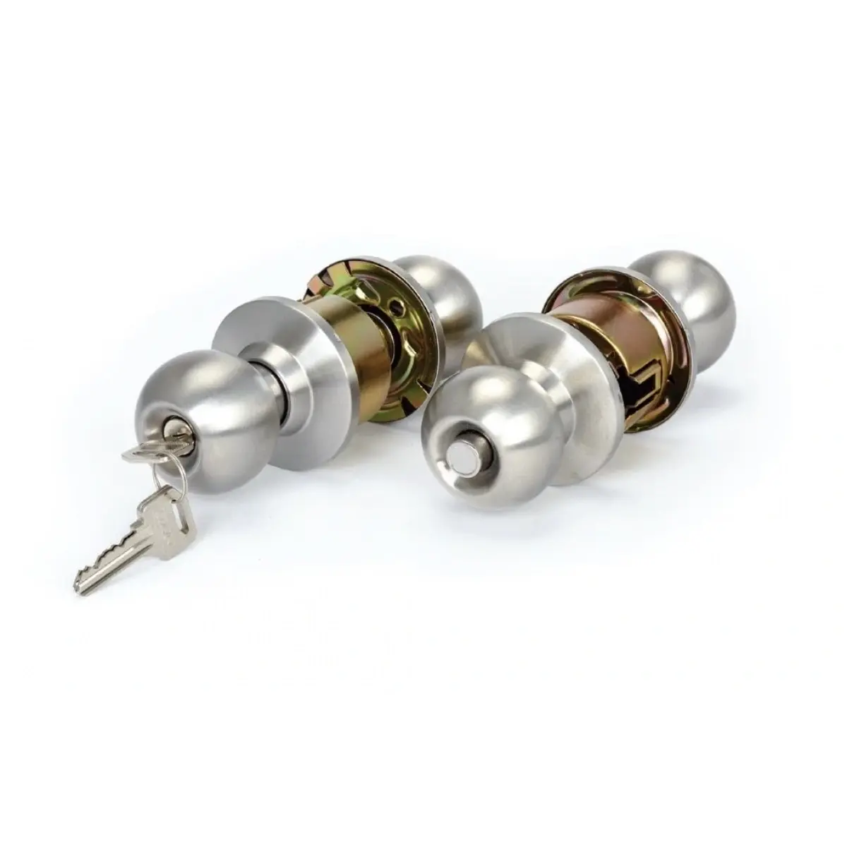 Ugr Küre Tip Krom Topuzlu Kilit