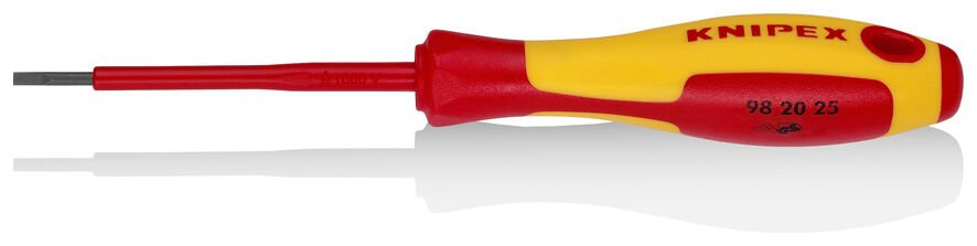 Knipex 98 20 25 VDE Düz Uçlu Tornavida 177 Mm