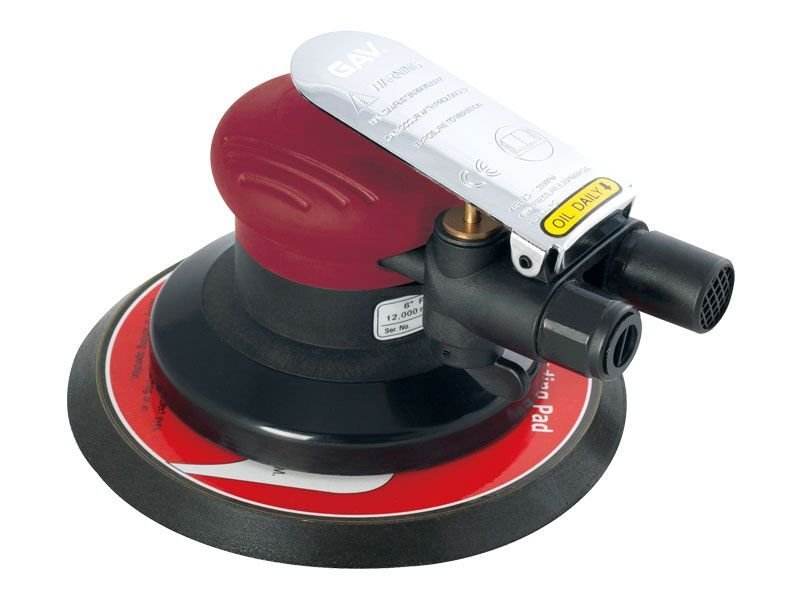 GAV OS-6133NV 6'' (150 mm) Vakumsuz Pnömatik Havalı Orbital Zımpara