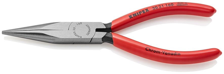 KNIPEX 30 21 160 Yassı Ağız Uzun Kargaburun 160 mm