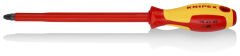 KNIPEX 98 25 04 VDE İzoleli Pozidriv Uçlu Tornavida 320 mm PZ4