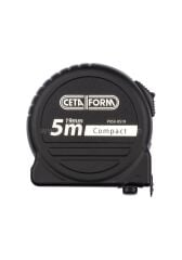 Ceta Form P05B-0519 Siyah Kasa 5 m x 19 mm Compact Şerit Metre