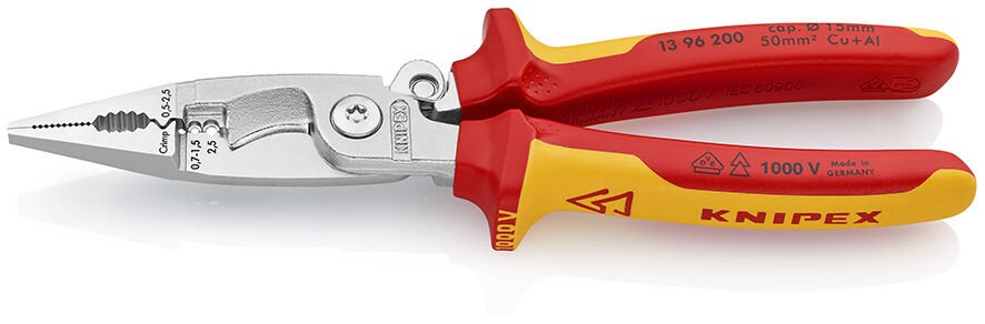 Knipex 13 96 200 VDE Kombine Elektrikçi Pensesi