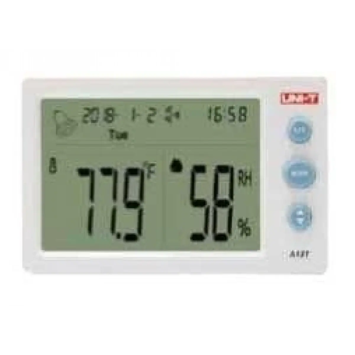 Unit 13t Dijital Saatli Sıcaklık Ve Nem Ölçer