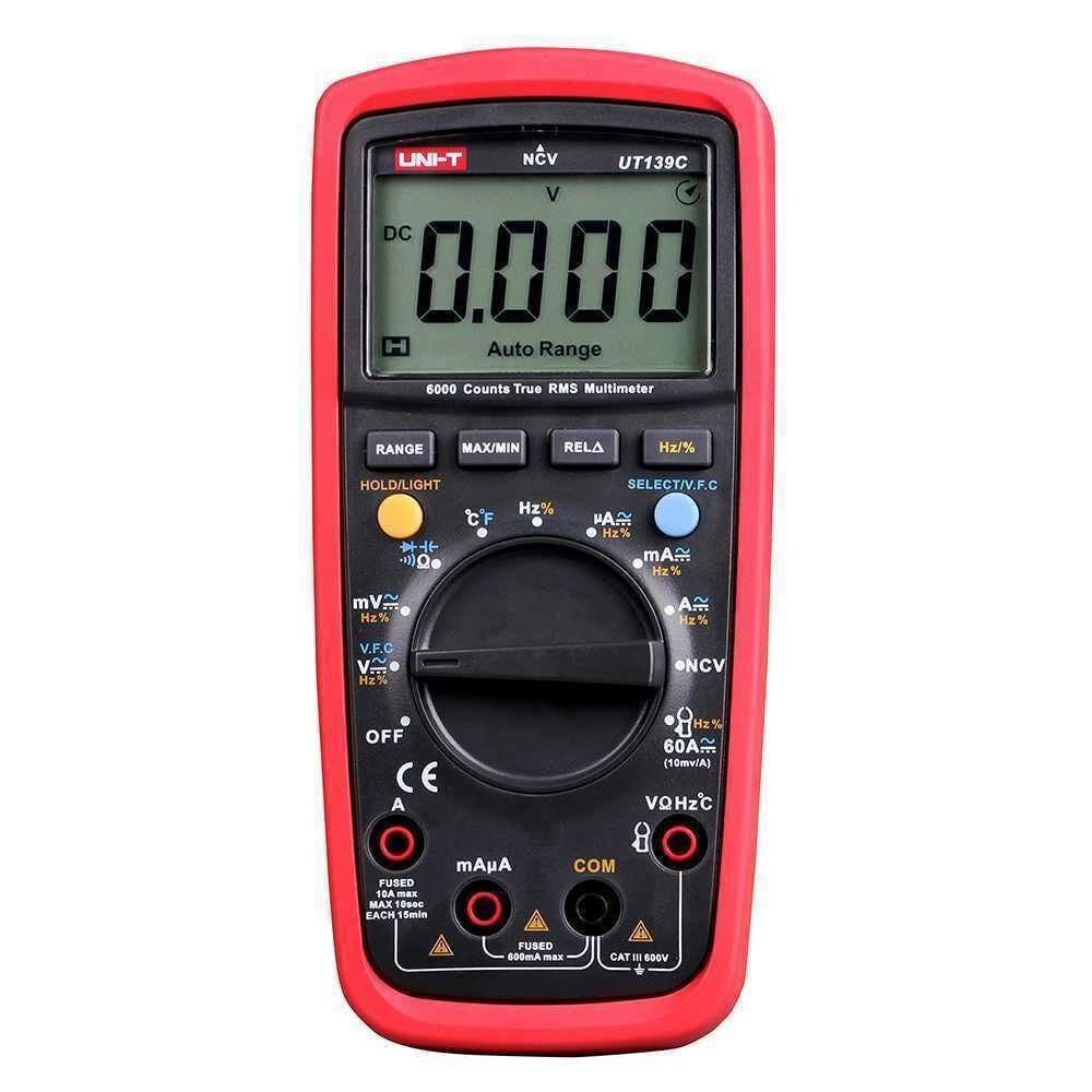 Unit Ut139c Dijital True Rms Multimetre