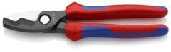 Knipex 95 12 200 Çift Bıçaklı Kablo Makası 200 Mm