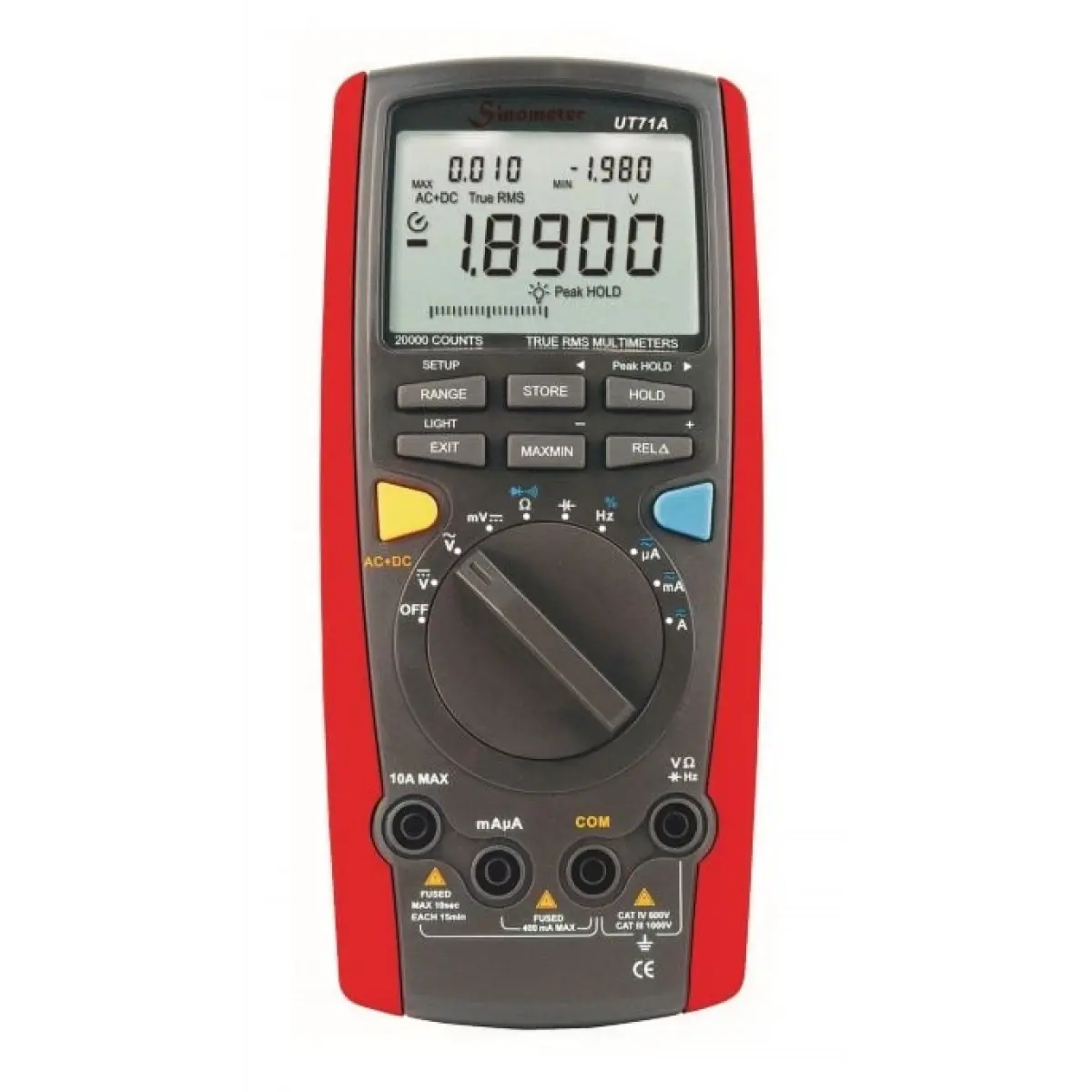 Unit Ut71a Dijital True Rms Multimetre