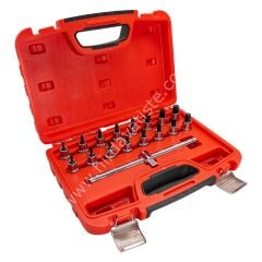 Ceta Form 17 Parça 1/2” TORX ve Lokmalı Allen Takımı C28S-17PTH