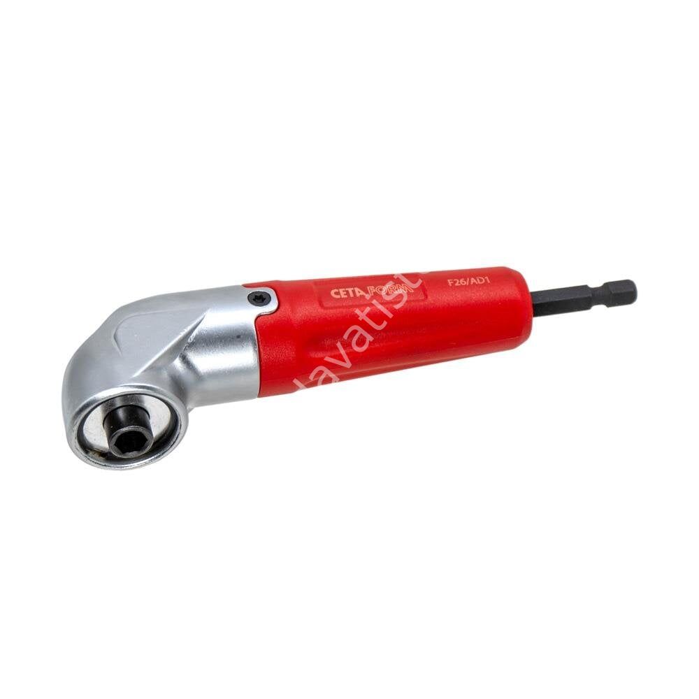 Ceta Form F26/AD1 Delme ve Vidalama Köşe Adaptörü 1/4'' F26/AD1