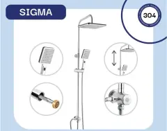 361-fmr Sigma Teleskopik Duş Sistemi