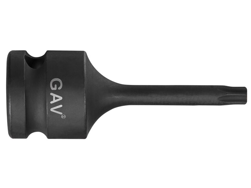 GAV 1/2'' Havalı Uzun Torx Lokma (Ölçü Seçenekli)
