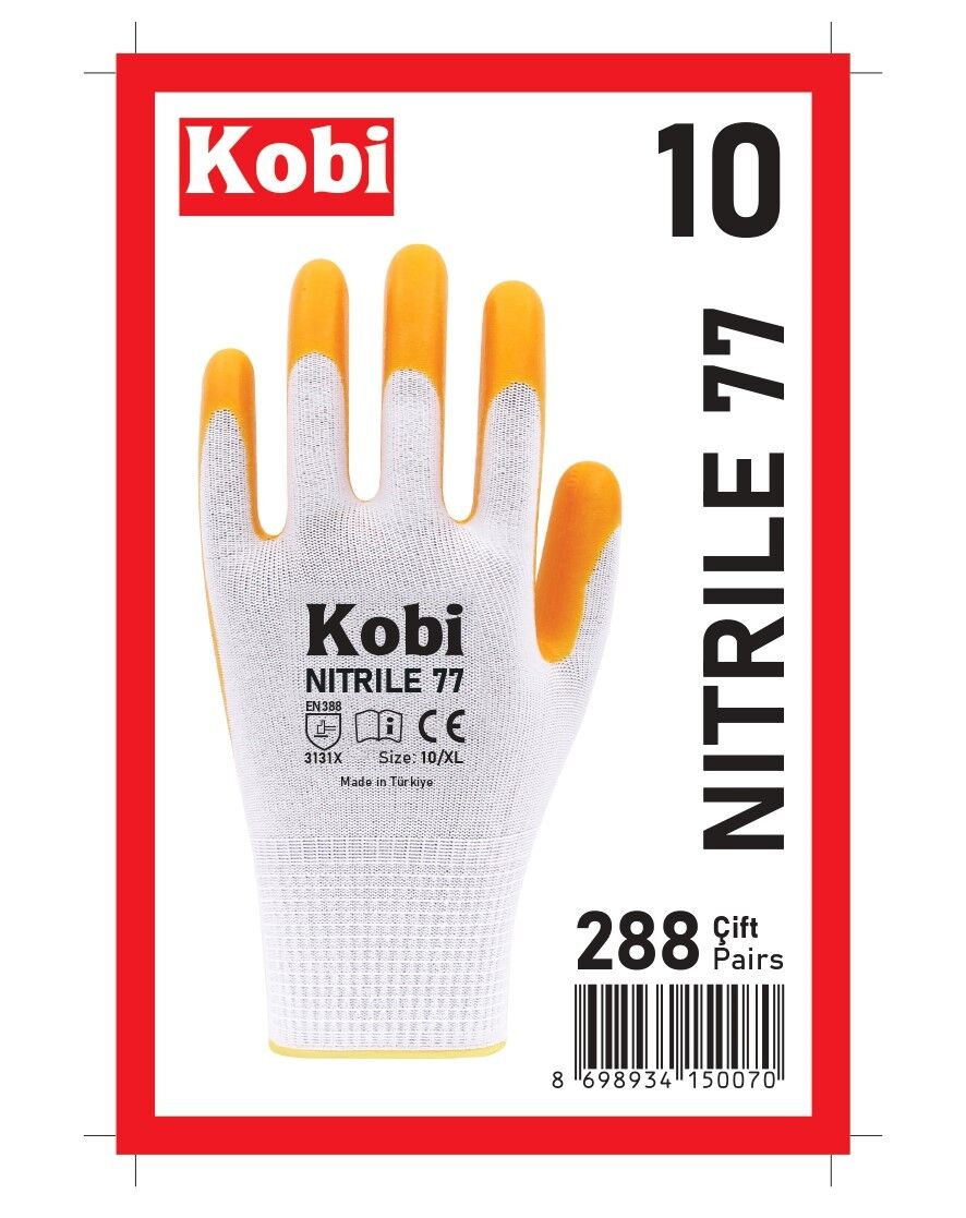 Kobi Nitrile 77 Eldiven