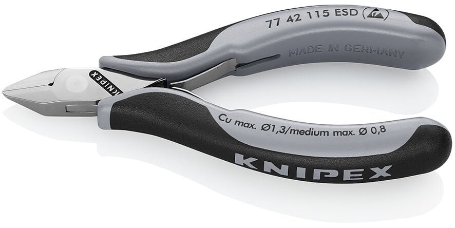 KNIPEX 77 42 115 ESD ELEKTRONİKÇİ YAN KESKİ