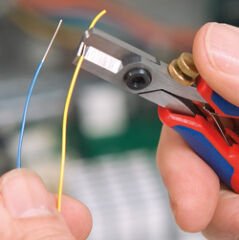 Knipex 11 82 130 Kablo Sıyırma Pense - Makas Tip