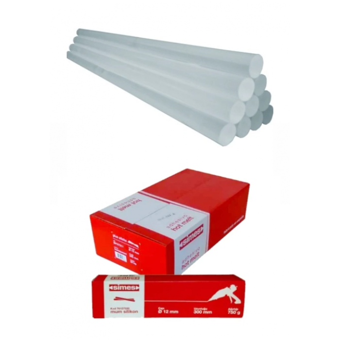 Simes Mum Silikon İnce Şeffaf