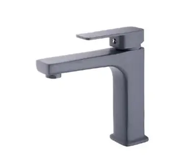 Voyage Grey Mix Yüksek Lavabo Bataryası (Antrasit Gri)