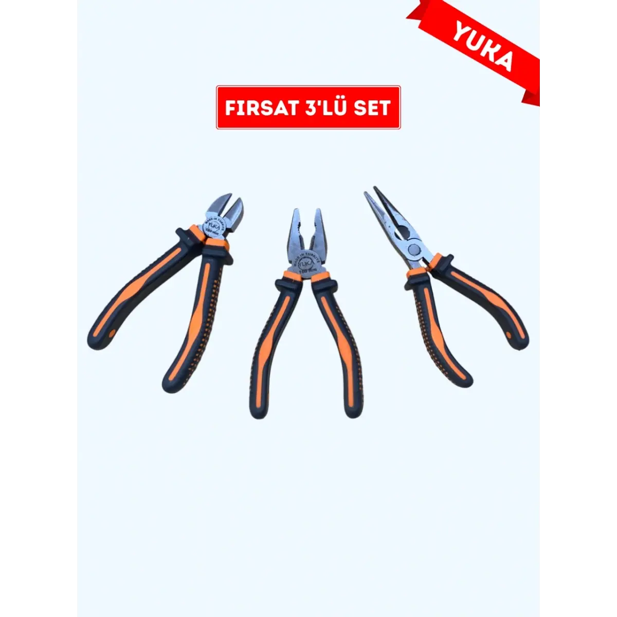 Yuka 160 Mm 3lü Pense Seti