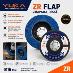 Yuka 115x22 ZR Flap Disk