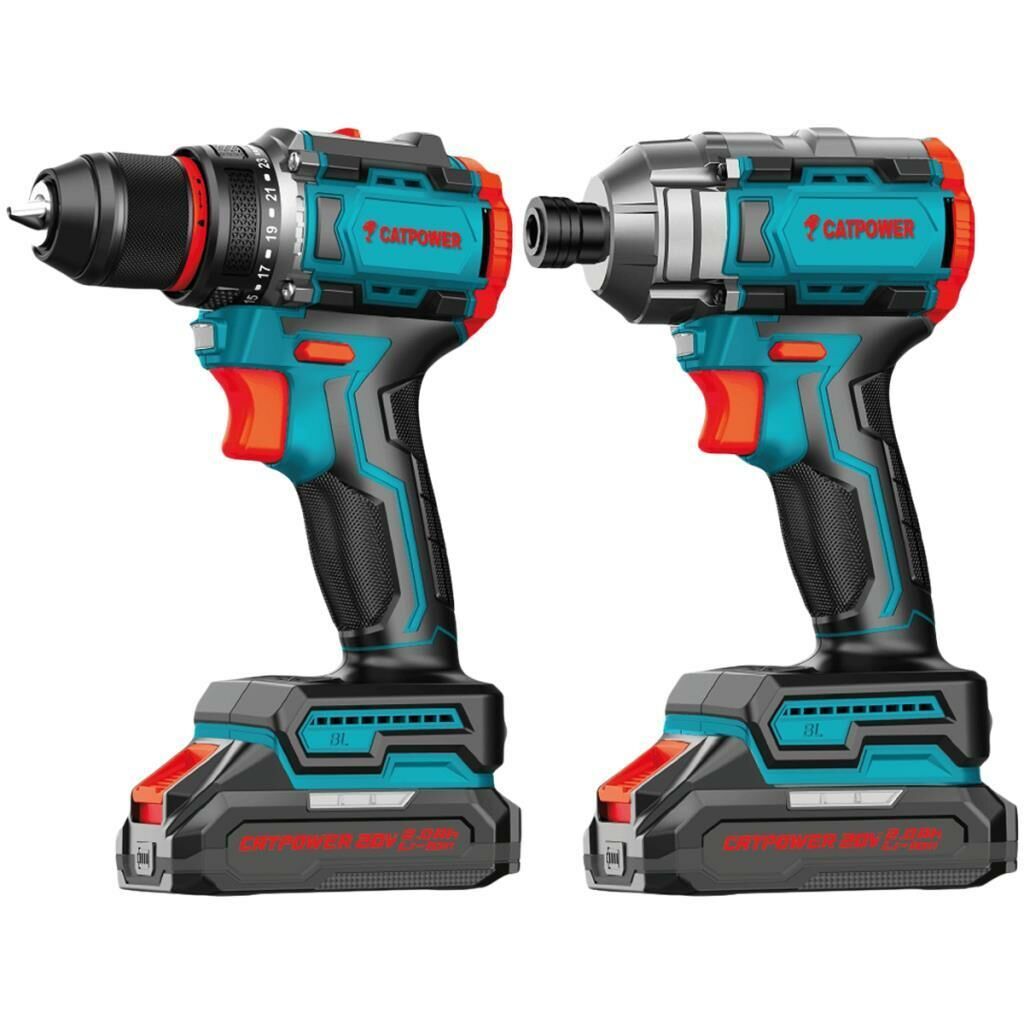 CAT POWER 5135 Kömürsüz Akülü Set Matkap ve Vidalama