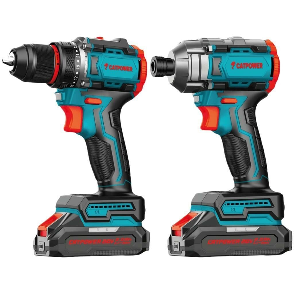 CAT POWER 5135 Kömürsüz Akülü Set Matkap ve Vidalama