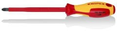 KNIPEX 98 25 03 VDE İzoleli Pozidriv Uçlu Tornavida 270 mm PZ3