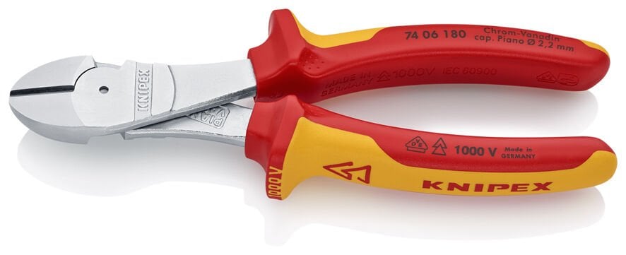 Knipex 74 06 180 Ağır Tip VDE Yan Keski