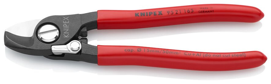 KNIPEX 95 21 165 Kablo Makası 165 mm