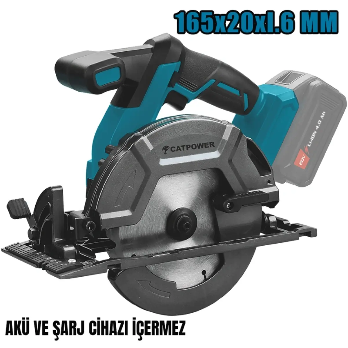 Catpower 4131 Kömürsüz Akülü Sunta Kesme 20V Li-İon